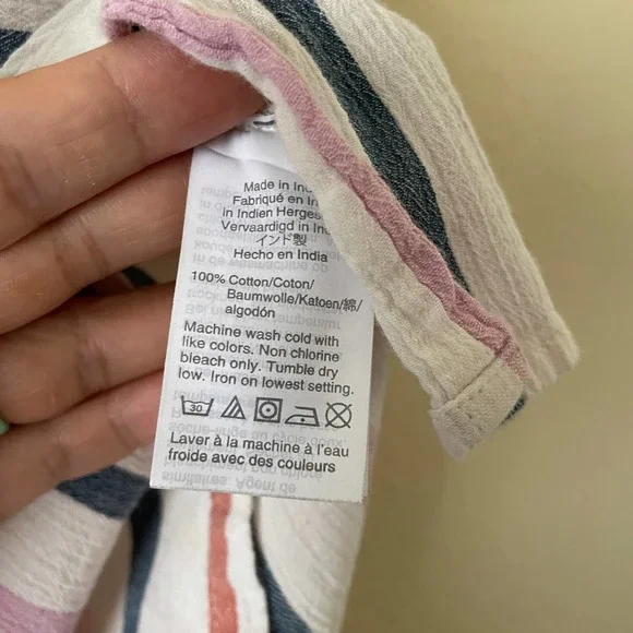 Madewell Gauze central tunic shirt - Picture 6 of 7